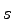 $ s$